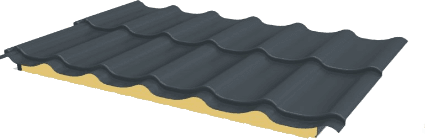 Dakpaneel Dakpan profiel - Optistaal