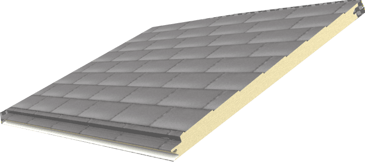 Dakpaneel Slate profiel - Optistaal