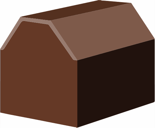 Afgeknot schilddak illustratie - Optistaal