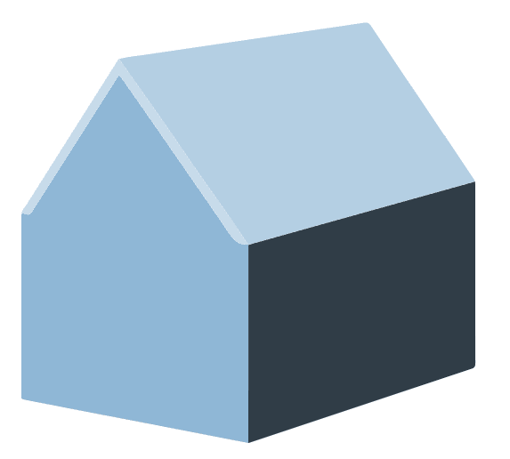 Zadeldak illustratie - Optistaal