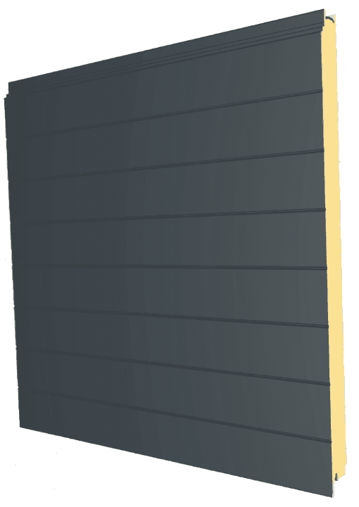 Plank wandpaneel horizontaal